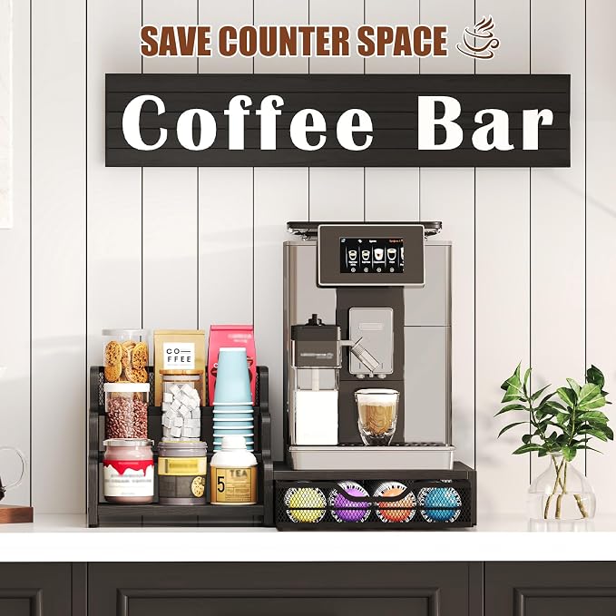 Coffee Station Organizer Compatible - Image 9