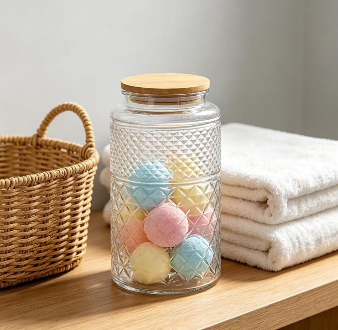 1 Gallon Large Airtight Glass Storage Jars - Image 6