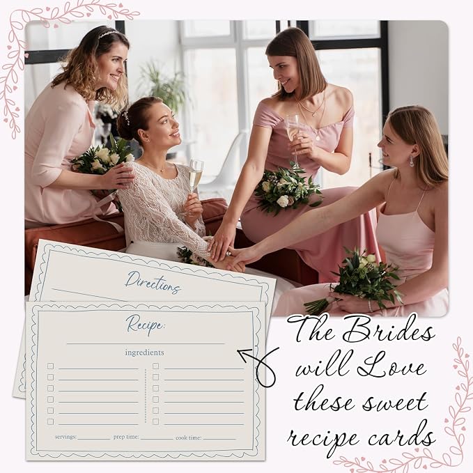 Family Recipe Cards, Bridal Shower and Wedding Recipe Cards, Bridal Shower - Image 6