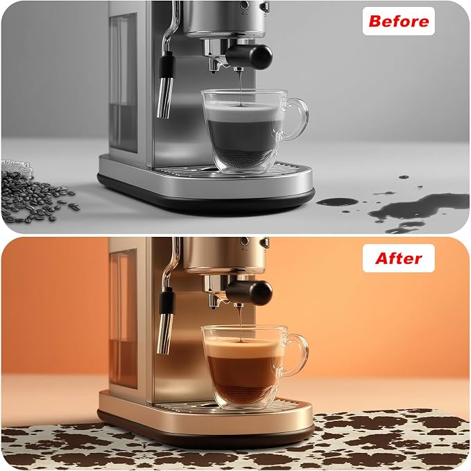 Coffee Mat, Coffee Bar Accessories Fit Under Coffee Maker Espresso Machine - Image 6