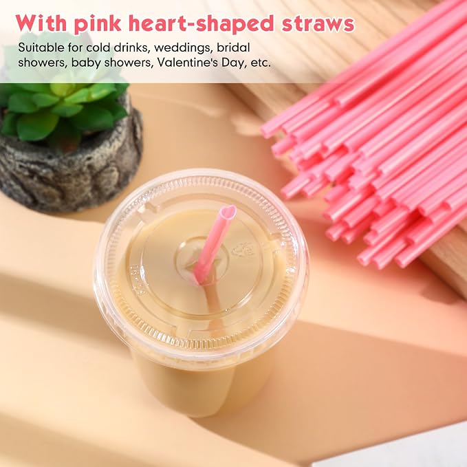 Ziliny 100 Sets Clear Plastic Cups - Image 5