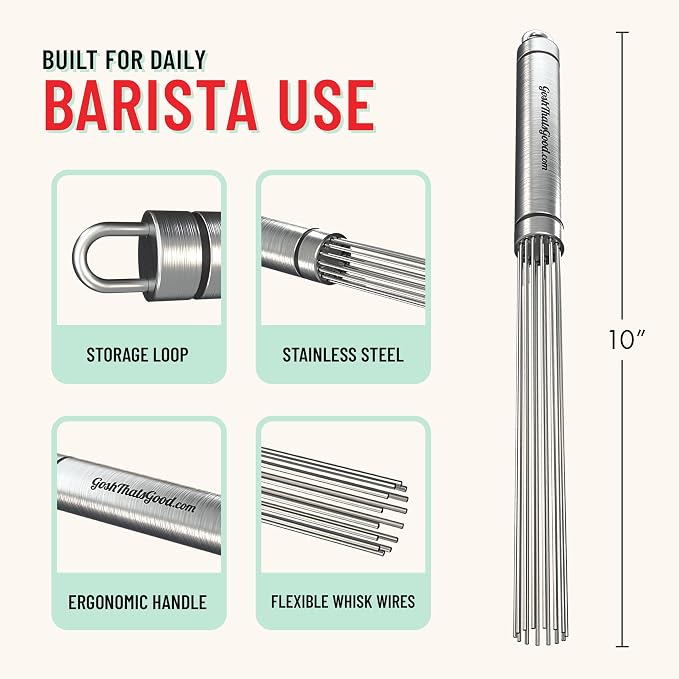 Baristir by Gosh That's Good – Barista Mixing Tool - Image 5