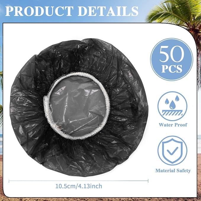 Baderke 50 Pcs Disposable Cup Covers - Image 2