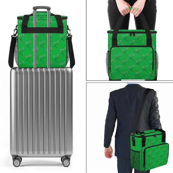 Golf Coffee Maker Travel Bag, Golf Large Carrying Storage Case Insulated - Image 7