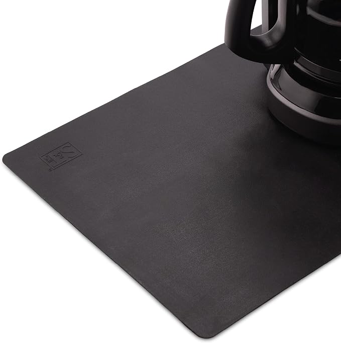 S&T INC. Coffee Mat, Silicone Bar Mat by STINC
