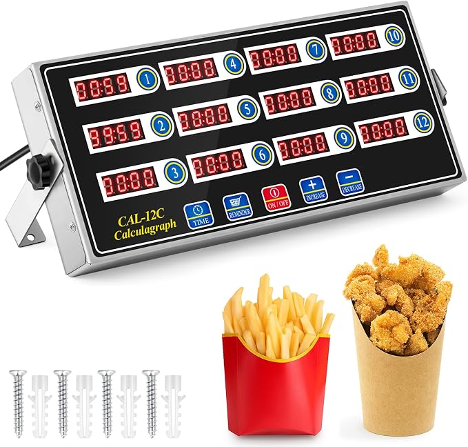 Relaxweex 1 Pack Digital Kitchen Timer, Commercial Cooking Timer by Relaxweex