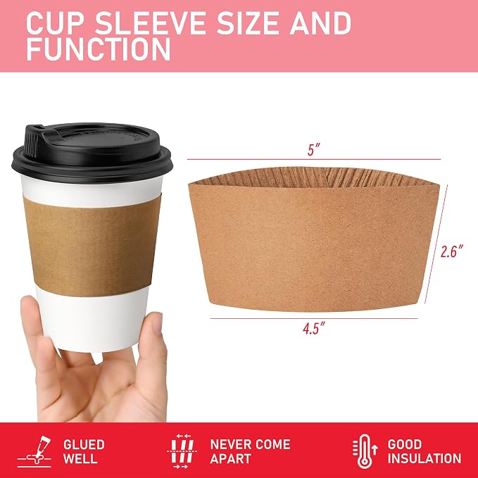 12 oz 500 Pack Coffee Cups - Image 4