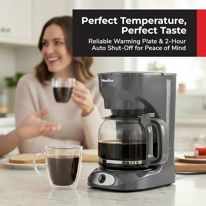 MUELLER HOME 12-Cup Drip Coffee Maker Perfect - Image 3