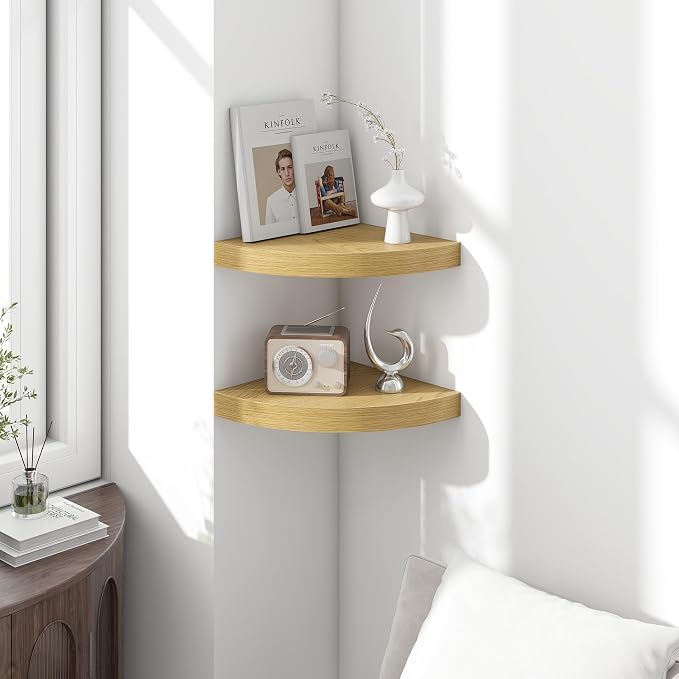 Fun Memories Floating Corner Shelves Set of 2 - Image 2