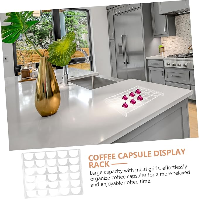 Coffee Storage Counter Capsule Holder Coffee Bar Organizer Capsule Rack - Image 8