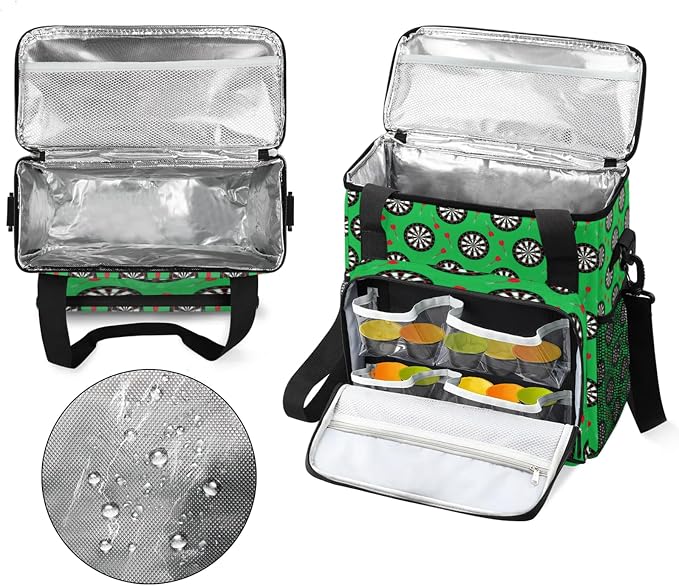 Dart Board Coffee Maker Travel Bag, Dart Board Large Carrying Storage Case - Image 3