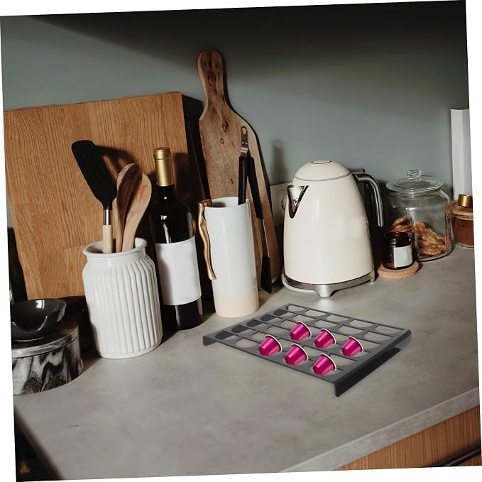 VILLCASE Acrylic Coffee Capsule Rack Organizer Espresso Holder - Image 6