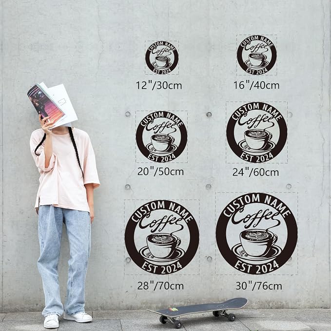 Custom Metal Sign, Coffee Sign Metal, Coffee Sign - Image 6