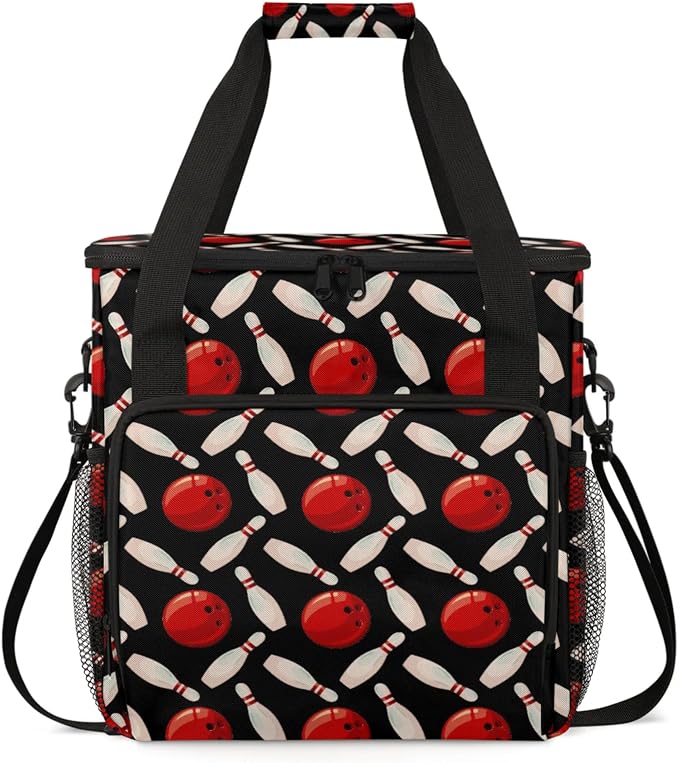 Bowling Ball Coffee Maker Travel Bag, Bowling Ball Large Carrying Storage Case by Home