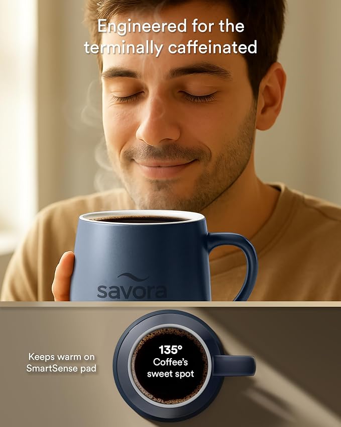 12oz IntelliHeat™ Coffee Mug | Barista’s Choice | Exclusive Wireless SmartSense - Image 5