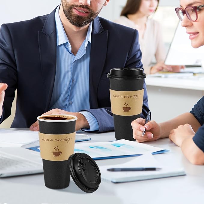Clawsoff 50 Pack 20 oz Coffee Cups - Image 6