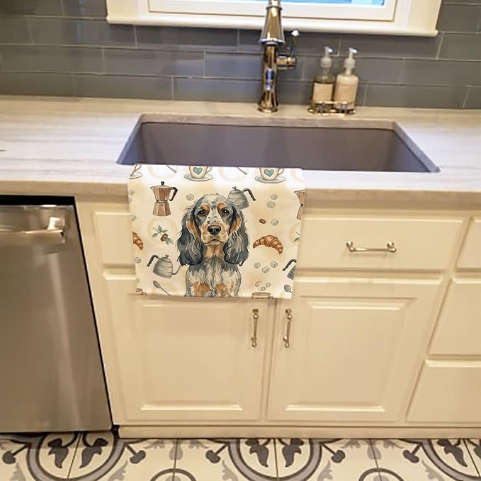 Caroline's Treasures Blue Roan & Tan English Cocker Spaniel Coffee Bar Kitchen - Image 2