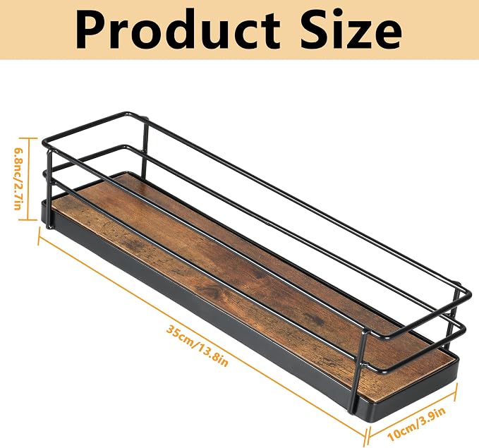 Alyoen Coffee Syrup Rack Organizer, Syrup Holder Stand - Image 6