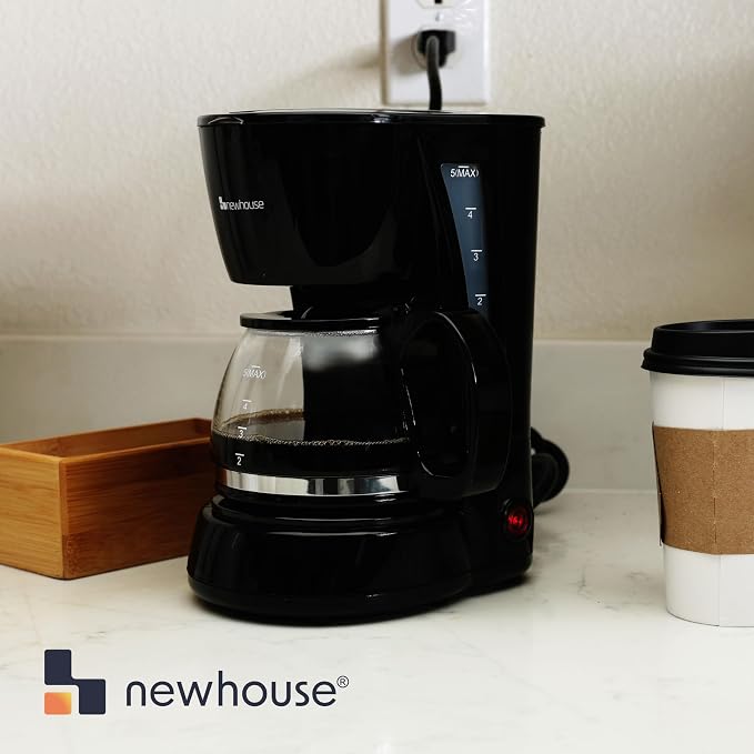 Newhouse Electric Coffee Machine NHCM-001-5, 5-Cup Coffee Maker - Image 5