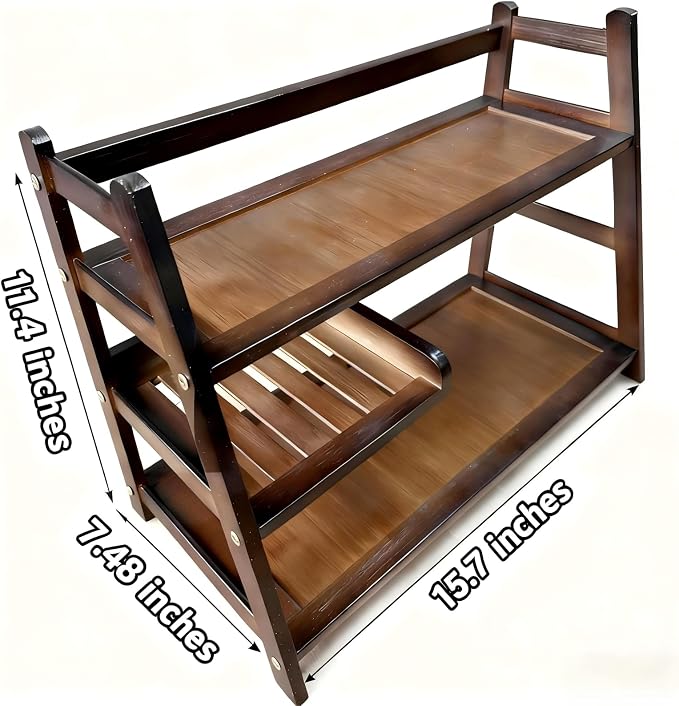 Bamboo Matcha Station Organizer - Image 3
