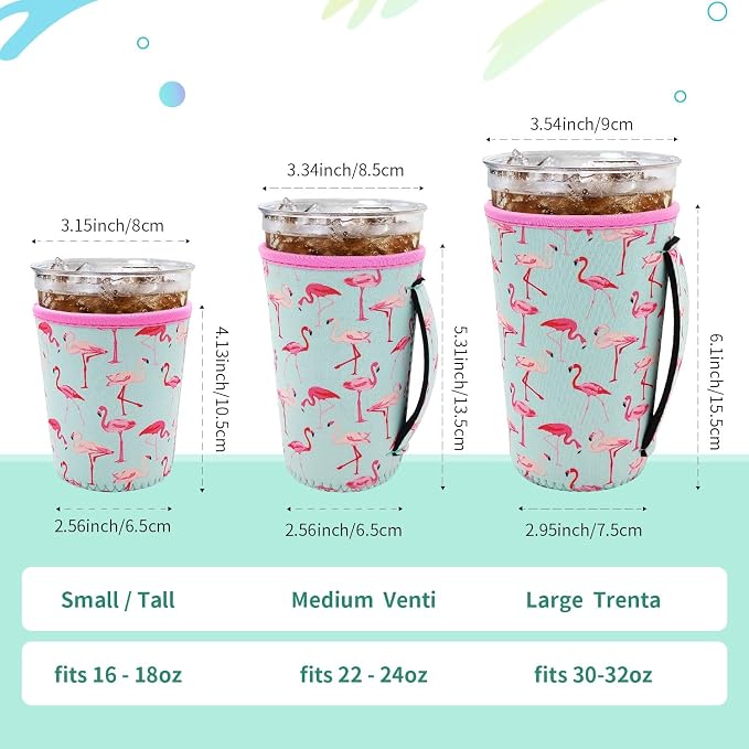 Iced Coffee Sleeve Insulator Sleeves - Image 2