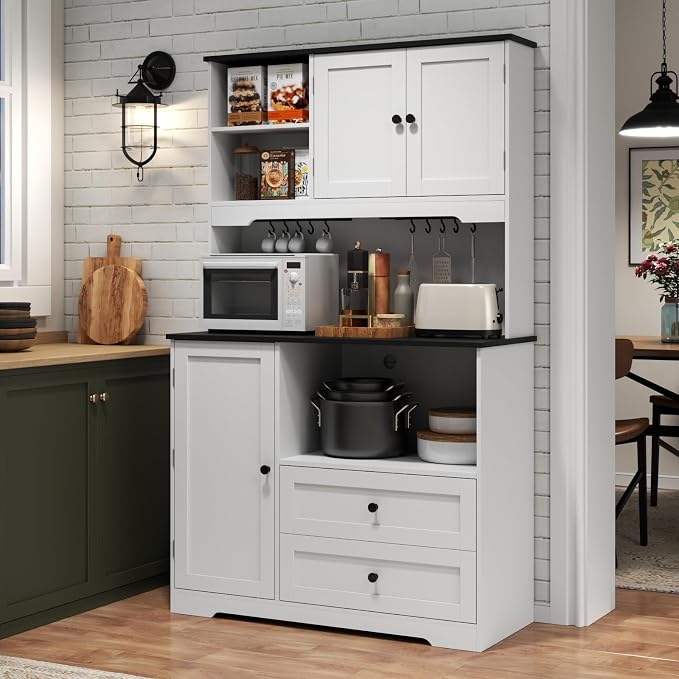 68"Tall Kitchen Pantry Storage Cabinet - Image 9