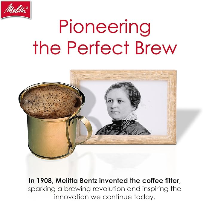 Melitta #2 Unbleached Coffee Filters, Natural Brown, Flavor Enhancing Coffee - Image 3