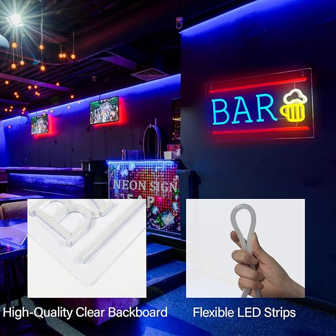 Bar Neon Sign Beer LED Neon Light - Image 4