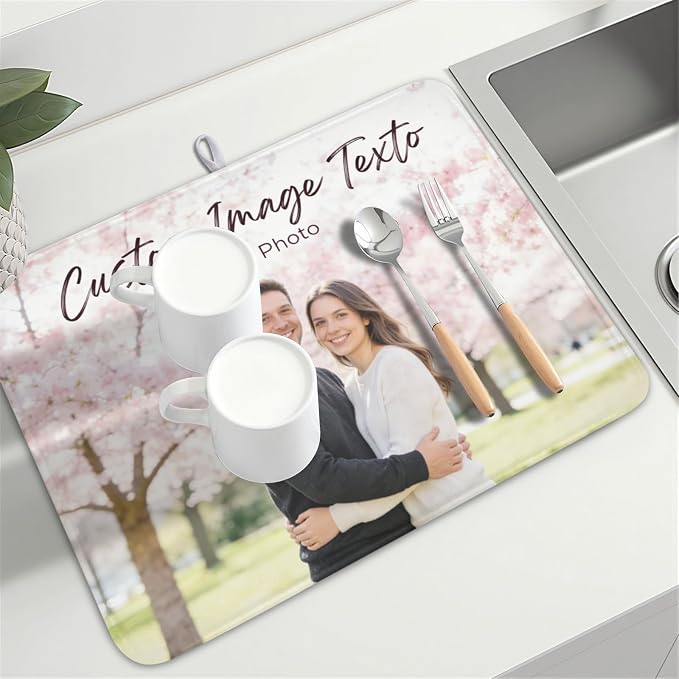 Custom Personalized Dish Drying Mat - Image 8