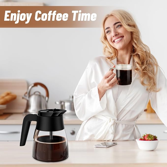 10 Cup Coffee Pot Replacement for Ninja Coffee Maker CM401 CM371 CP301 CM300 - Image 7