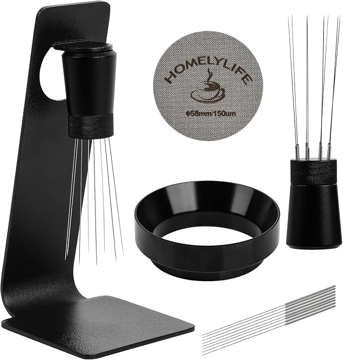 WDT Tools Espresso Puck Screen, 58mm Espresso Accessories Kit by HOMELYLIFE