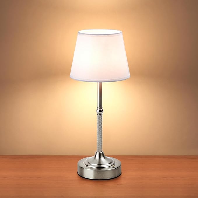 LUTEC Cordless Table Lamp, Battery Operated Lamp by LUTEC