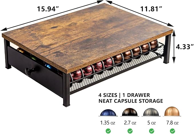 Coffee Pod Holder Drawer For Vertuo Pods - Image 3
