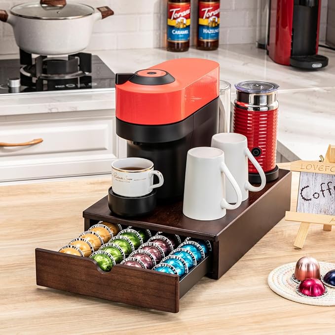 FlagShip Vertuo Pod holder for Nespresso Pod Drawer Coffee Pod Organizer Modern - Image 2