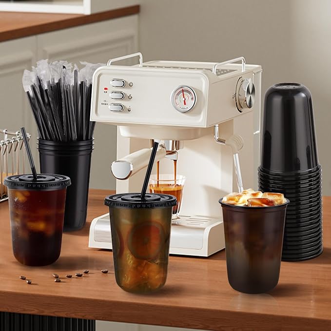 tchrules 100 Set 16oz Plastic Cups - Image 8
