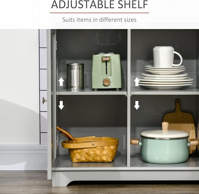 HOMCOM Sideboard Buffet Cabinet - Image 5