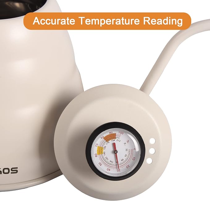 Tea Kettle gooseneck with Thermometer - Image 3