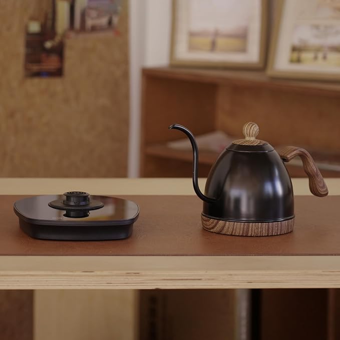 Electric Stainless Steel Gooseneck Kettle Temperature Control Variable - Image 4