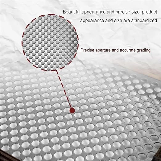 Coffee Bean Grading Sieve, Coffee Green Round Hole Bean Sifter, Stainless Steel - Image 3