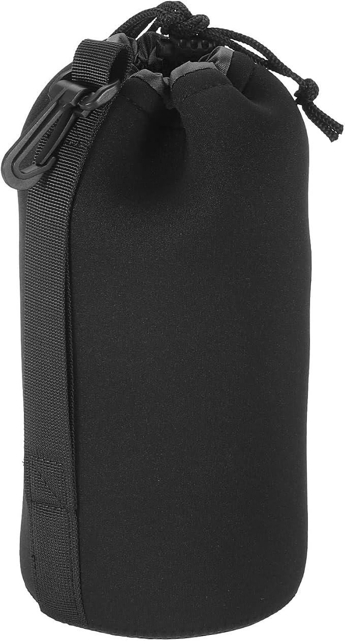 PATIKIL Camera Lens Bag, 3.5" IDx9.8 H Drawstring Lens Pouch by PATIKIL