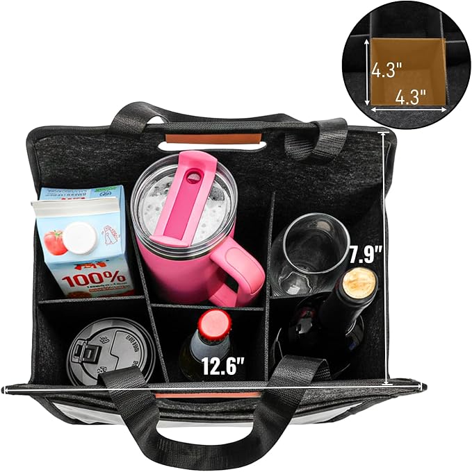 ZOOFOX 2 Pack Insulated Drink Carrier - Image 2