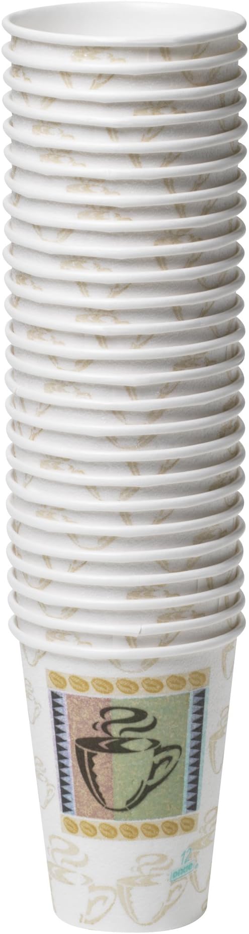 Georgia-Pacific PerfecTouch 5342DX WiseSize Coffee Dreams Insulated Paper Cup - Image 7