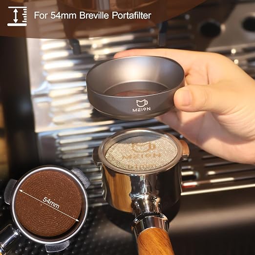 MEION Dosing Funnel, Magnetic Espresso Dosing Funnel Coffee Funnel, Espresso - Image 7