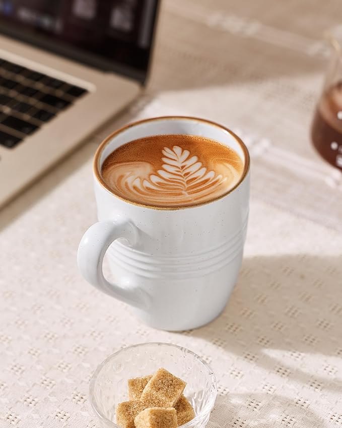 famiware Jupiter Coffee Mugs Set of 4, 13oz Coffee Mug, Microwave and - Image 3