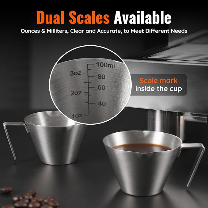 YARRAMATE 2 Pcs Espresso Cups - Image 4