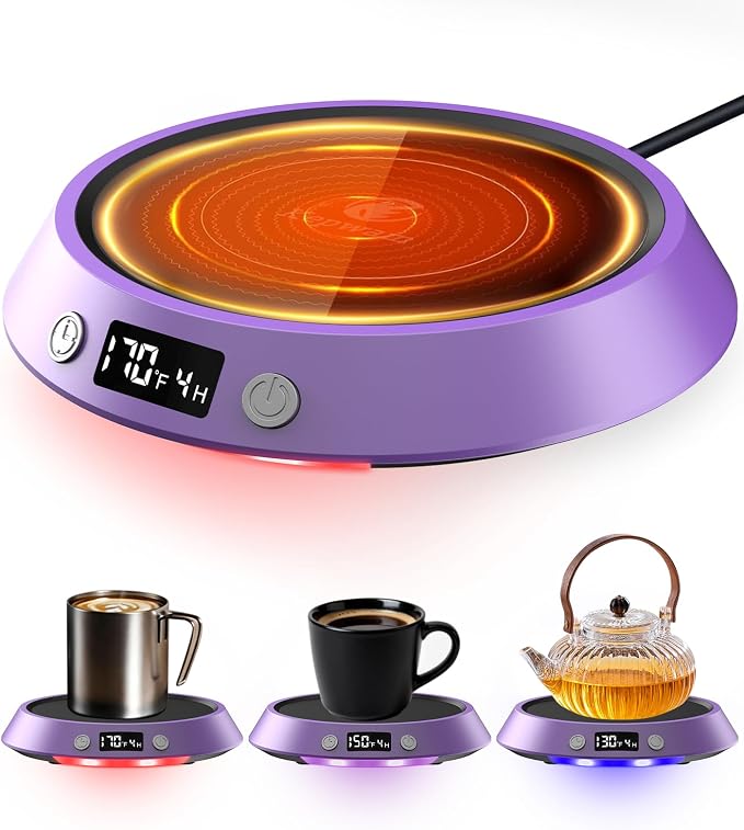 Kepwam Coffee Mug Warmer - 50W Electric Coffee Warmer by Kepwam