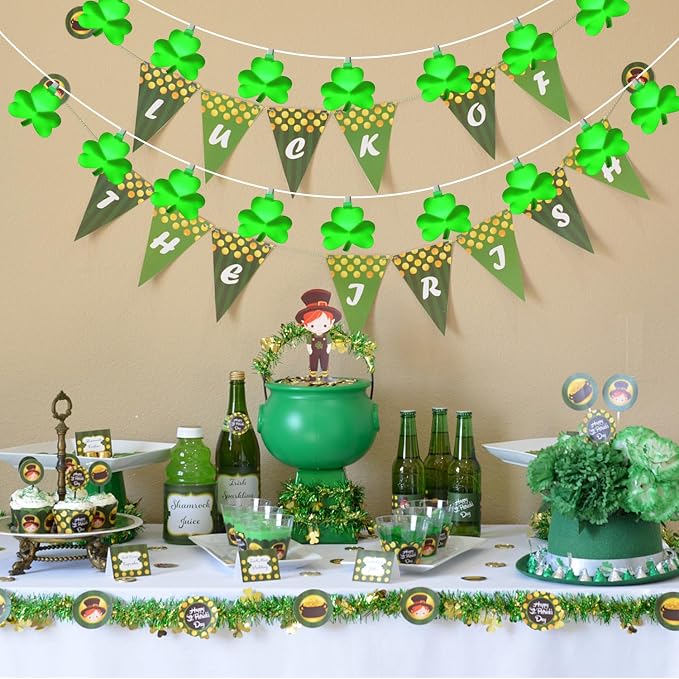 8.5Ft St Patricks Day Lights Outdoor Shamrock Lights String Plug in - Image 8
