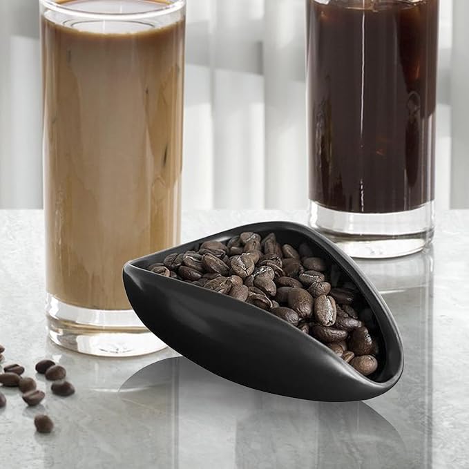 Coffee Bean Cup Measuring Bowl Ceramics Multifunctional Accessory Cupping Tray - Image 6