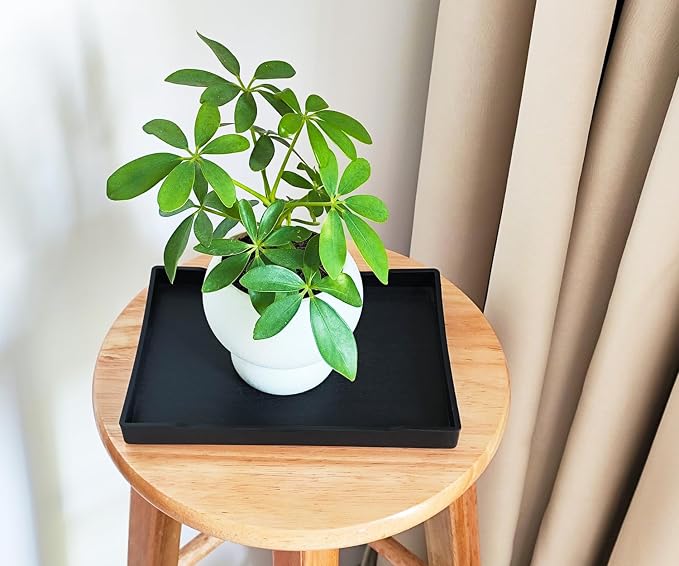 Small Black Mini Serving Tray | - Image 5