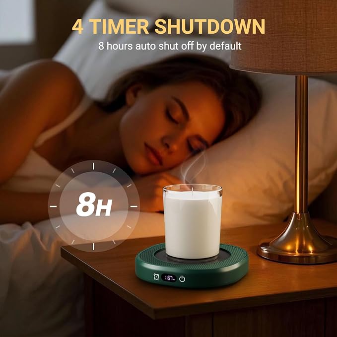 Coffee Mug Warmer & You are Awesome Mug Set, Electric Cup Warmer - Image 4